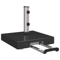 Podstawa do parasola Czarny 41 x 41 x 37 cm Granit