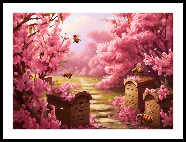 Plakat 55x40cm Życie w Ulach zdjęcie 3