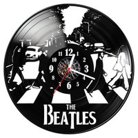 Zegar ścienny z płyty winylowej The Beatles 1255.14
