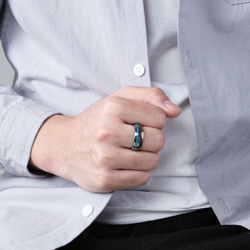 PIERŚCIEŃ OBRĄCZKA z Wolframu WOLFRING EU22 US10 na Arena.pl