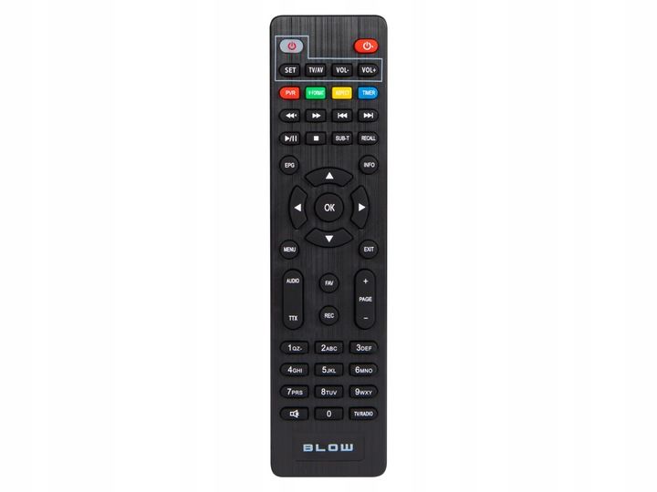 DEKODER TUNER TV DVB-T2 HEVC H.265 FULL HD MINI STICK PILOT ZESTAW zdjęcie 7