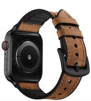 PASEK SKÓRZANY APPLE WATCH 1 2 3 4 5 6 7 8 9 SE 42/44/45/49MM ULTRA 1 2