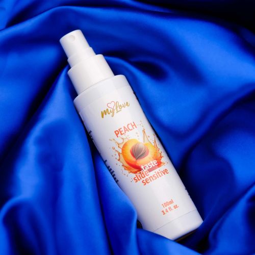 Żel Intymny Brzoskwinia - Mylove Taste Slide Sensitive Peach 100 Ml na Arena.pl