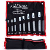 KLUCZE rurowe 6-22mm rurkowe 10części DO WARSZTATU NASADOWE DŁUGIE RĘCZNE