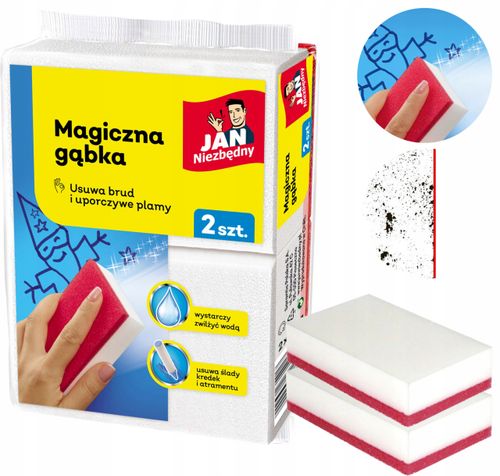 Jan Niezbędny Magiczna Gąbka 2 szt. na Arena.pl