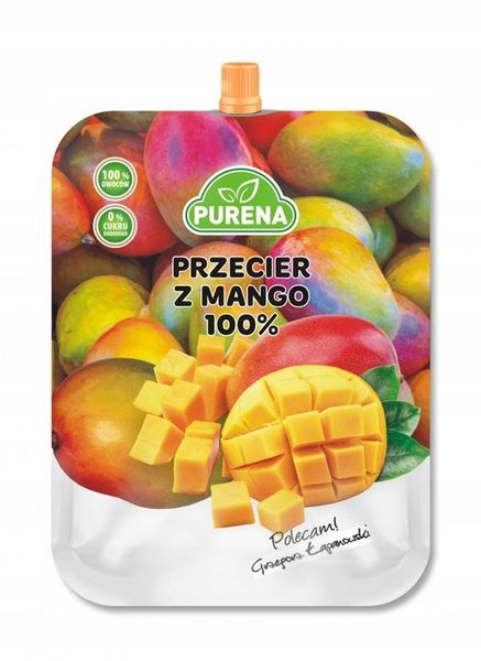 PURENA Przecier z Mango 100% 350g zdjęcie 16
