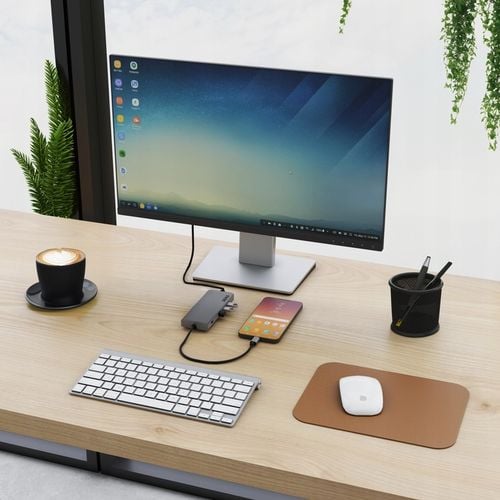 Hub USB C 5w1 Stacja Dokująca 100W HDMI 4K 60Hz 3xUSB DEKO Lite na Arena.pl