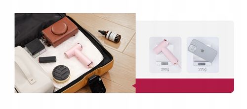 Mocna Super Mała Suszarka do Włosów COSHARE SuperMINI Podróżna 800W na Arena.pl