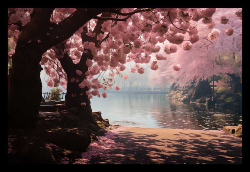 Plakat 30x20cm Spokój Sakury zdjęcie 2