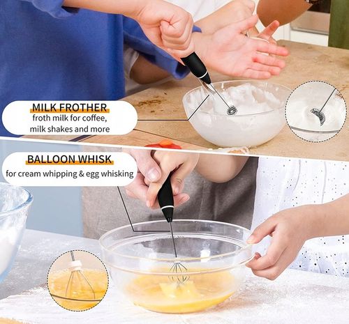 SPIENIACZ DO MLEKA KAWY AKUMULATOROWY MIKSER 3 w 1 na Arena.pl