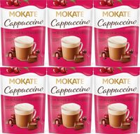 Napój Kawowy Kawa Cappuccino Wiśnia w Czekoladzie 110g Pianka Mokate x6