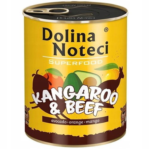 Karma dla psa DOLINA NOTECI Kangur wołowina12x800g na Arena.pl