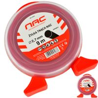 ŻYŁKA TNĄCA NAC DO KOS I PODKASZAREK ŚREDNICA 2.7 MM DŁUGOŚĆ 9 MB OKRĄGŁA