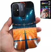 ETUI DO XIAOMI REDMI 12C - KOSZYKÓWKA NBA BOISKO, KOSZ FAN WZORY