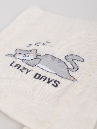 Rajstopy dziewczęce bawełniane we wzory z ABS 3PAK 80-86 YOCLUB na Arena.pl