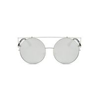 okulary lustrzane over&amp;over - srebrne ok83wz4