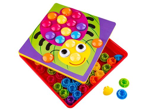 UKŁADANKA, EDUKACYJNA GUZIKOWA PUZZLE na Arena.pl