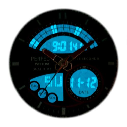 PERFECT - A8009 (zp258b) - silver/blue na Arena.pl