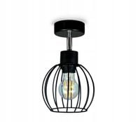 LAMPA KINKIET ŚCIENNY regulowany loft KULA drut 1