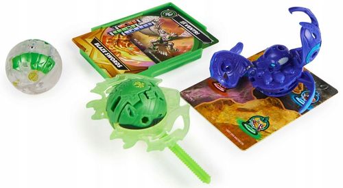 BAKUGAN ZESTAW STARTOWY 3 FIGURKI SPECIAL ATTACK na Arena.pl
