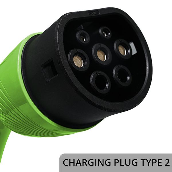 Qoltec Mobilna ładowarka EV 22kW | Typ2 | Wi-Fi | 7m zdjęcie 9