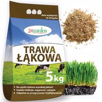 TRAWA ŁĄKOWA PASTWISKOWA ŁĄKA MIESZANKA NA SIANO WYDAJNA I TRWAŁA 5kg