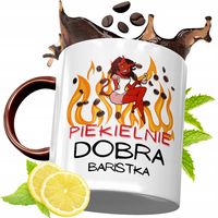 Kubek Bordowy Dla Baristy Na Urodziny Prezent Z Nadrukiem Ze Zdjęciem