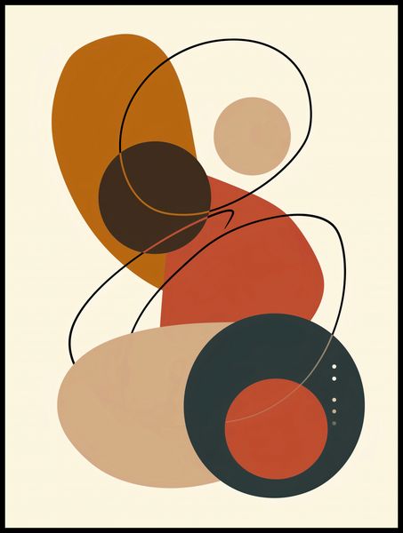 Plakat 75x100cm Geometria Harmonii zdjęcie 2