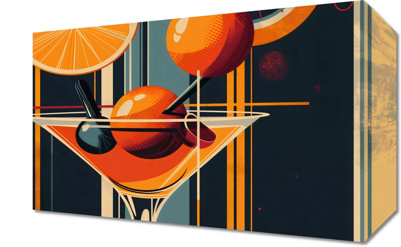 Obraz 30x20cm Koktajl w Stylu zdjęcie 1