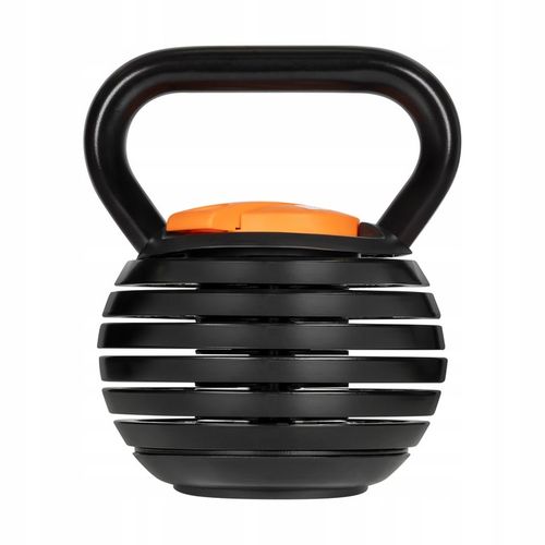 Kettlebell żeliwny automatyczny regulowany odważnik kula 18kg REBEL ACTIVE na Arena.pl