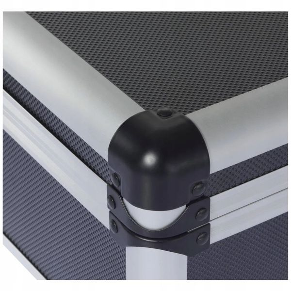 Walizka narzędziowa ALUMINIUM wkład piankowy ZAMEK szyfrowy 275x135x335 mm zdjęcie 5