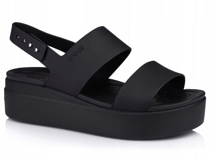 Sandały damskie Crocs Crocband Platforma 206453060 zdjęcie 8