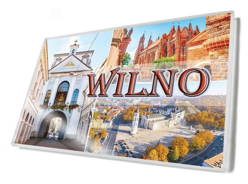 Wilno - magnes szklany zdjęcie 2