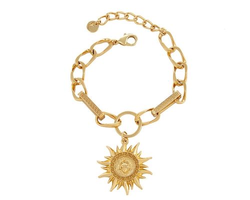 bransoletka z greckim słońcem z kolekcji olimpia (b23/zwe/97au) na Arena.pl