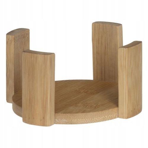 Zestaw bambusowych podkładek Lin 6 szt. brązowy na Arena.pl