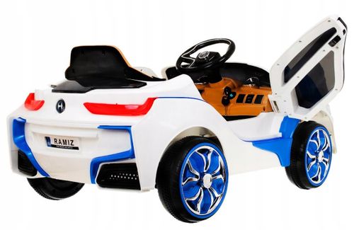 Auto na akumulator Rapid Sport biały na Arena.pl