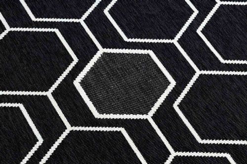 RUG/LU/WINK/HEXAGON/BLACK/120x170 na Arena.pl