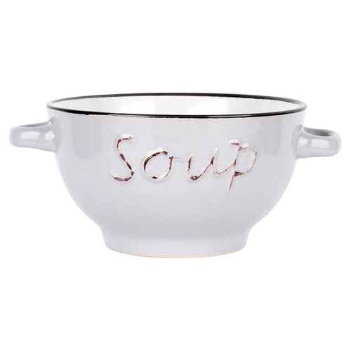 4x Miski Bulionówki Miseczki na Zupę Gulasz Płatki z Uszami Uchwytami 600ml na Arena.pl