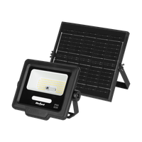 Lampa Solarna Ogrodowa LED Reflektor Czujnik Zmierzchu Rebel pilot