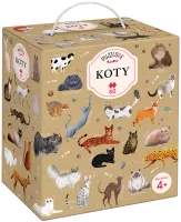 Puzzle 60 elementów. Puzzlove CzuCzu. Koty