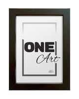 Ramka na zdjęcia Hekla 10x15 foto MDF A6 czarny stojąca 1szt.