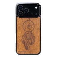 drewniane etui bewood do iphone 17 pro max łapacz snów imbuia
