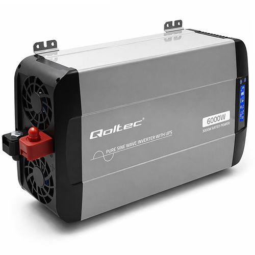 Qoltec Przetwornica 12V/230V 3000W UPS na Arena.pl