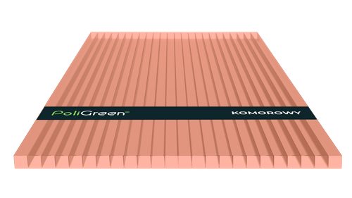 Poliwęglan komorowy 4000x1050, różowy 4 mm na wymiar na Arena.pl