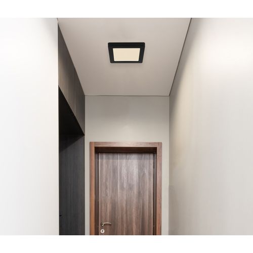 Lampa sufitowa Lasse 12380-12B do salonu LED 12W czarna na Arena.pl