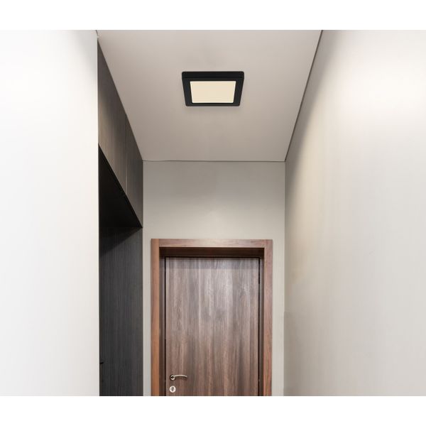 Lampa sufitowa Lasse 12380-12B do salonu LED 12W czarna zdjęcie 3