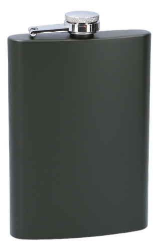 Piersiówka Gentelo 270 ml Khaki Stal Nierdzewna w Kartonowym Pudełku na Arena.pl