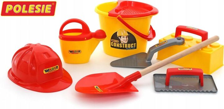 Zestaw pomocnik murarza, 8 elementów foremki zdjęcie 2