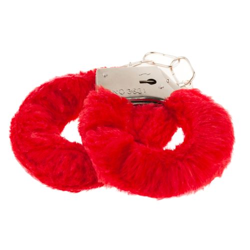 Metalowe Kajdanki Z Extra Grubym Futrem Kolory na Arena.pl