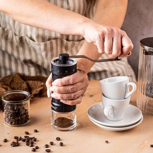 ręczny młynek do kawy z regulacją kinghoff kh-2002 na Arena.pl